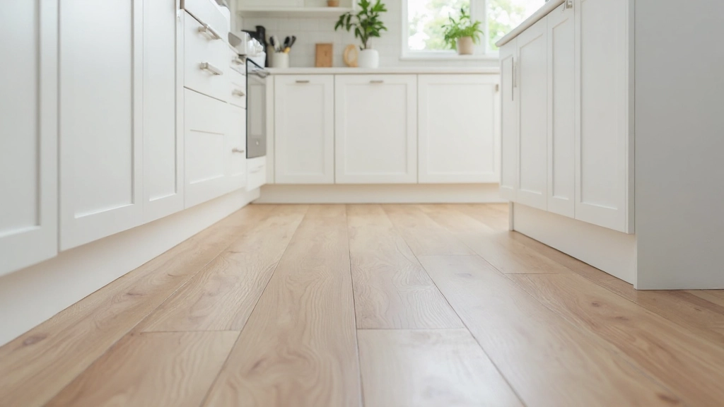 Czy układać panele pod szafkami w kuchni