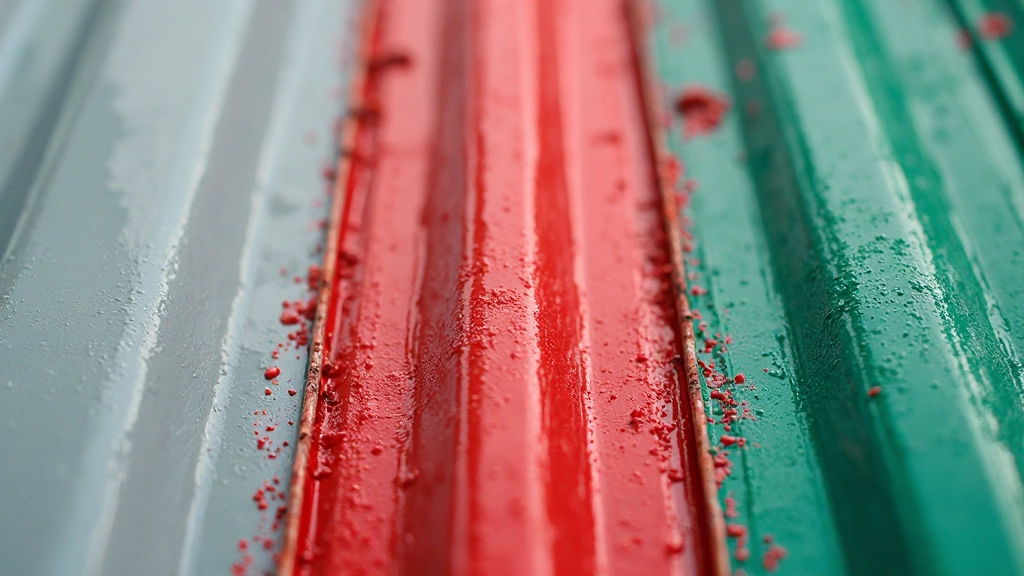 czym pomalować blachę na dachu