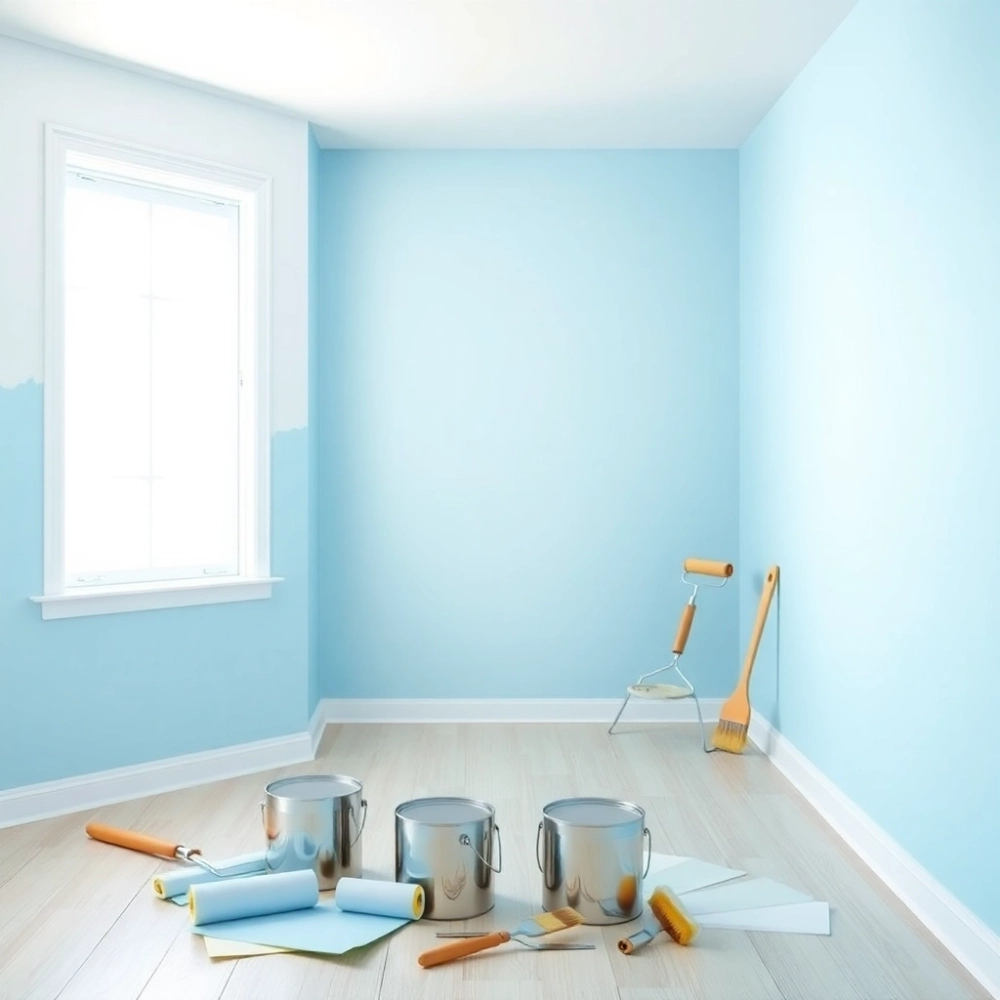 Jak malować ściany aby powiększyć pokój