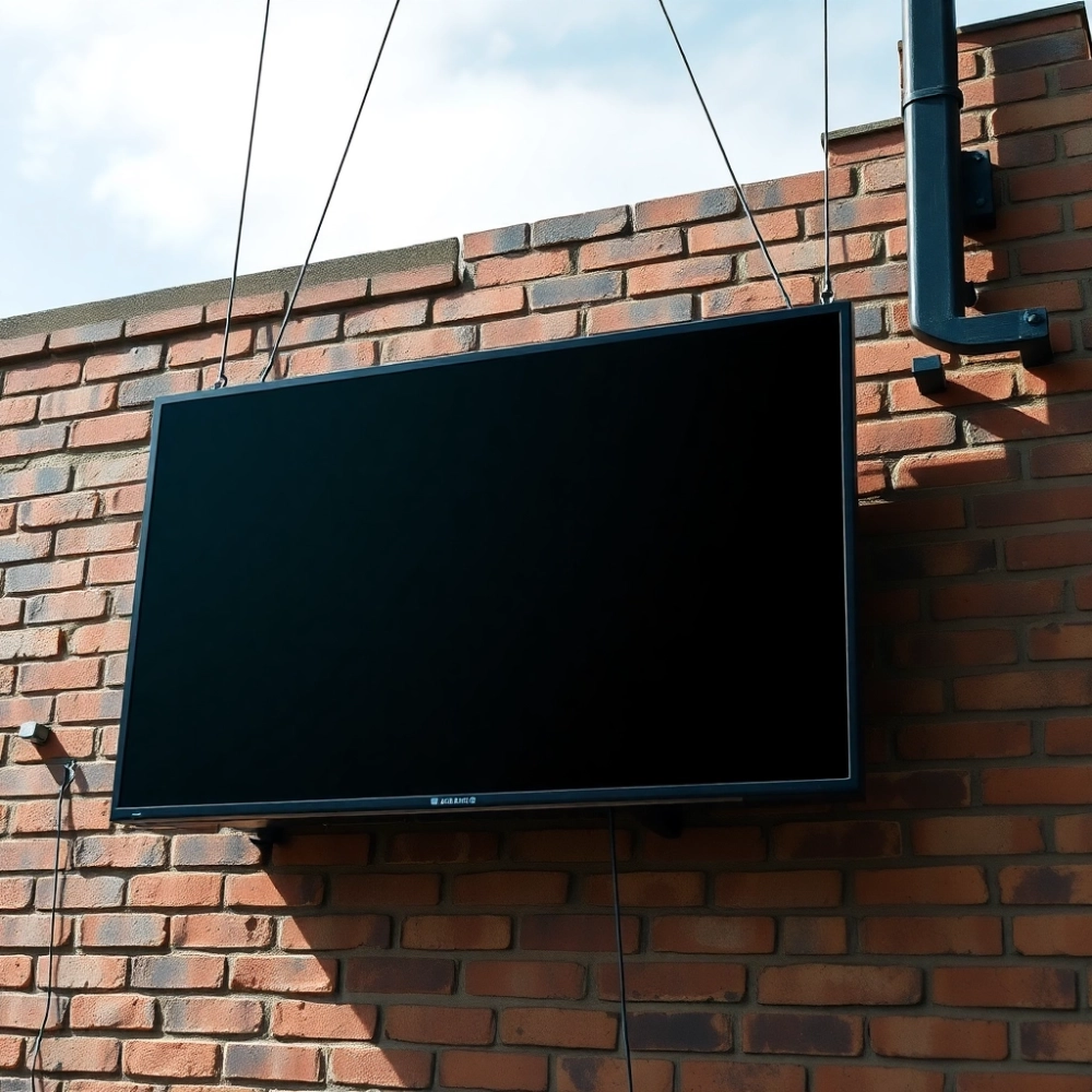 Jak powiesić telewizor na ścianie bez uchwytu