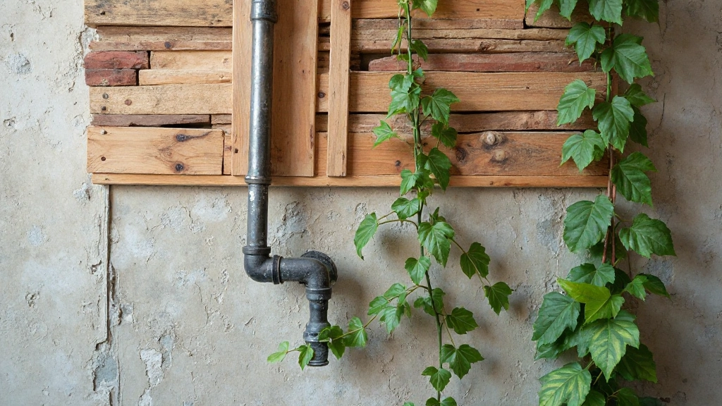 Jak zamaskować rury na ścianie
