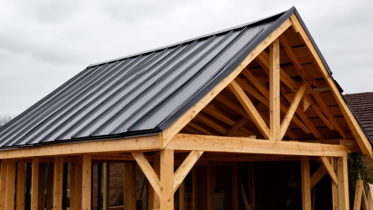Jak zrobić dach jednospadowy na garażu