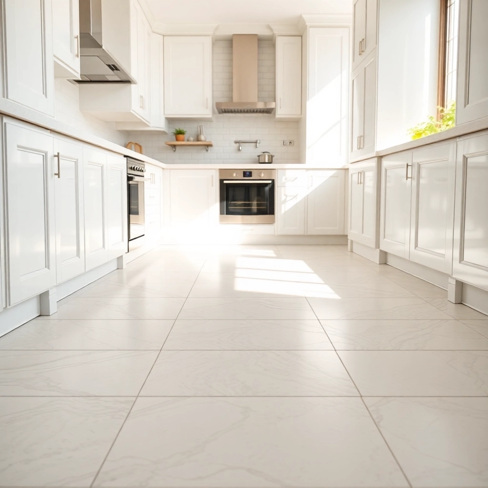 Płytki Do Białej Kuchni Na Podłogę