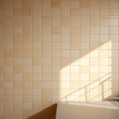 Beżowe Płytki Do Kuchni Na Ścianę