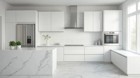 Biało Szara Kuchnia