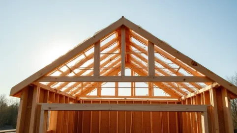 Co ile krokwie na dachu dwuspadowym