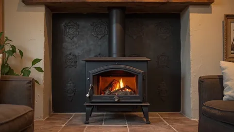 Co na ścianę za kominkiem kozą