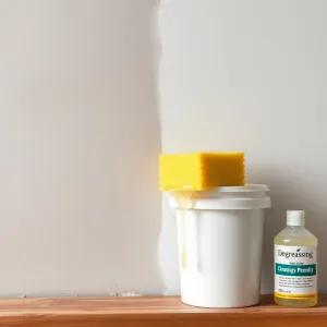 Jak odtłuścić ścianę przed malowaniem