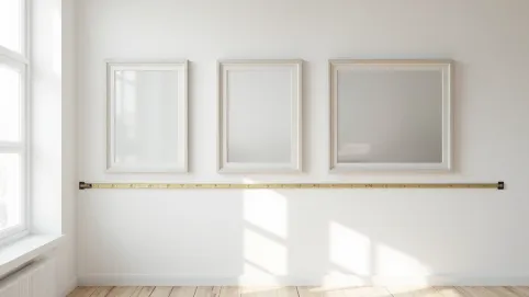 Jak powiesić 3 obrazy na ścianie