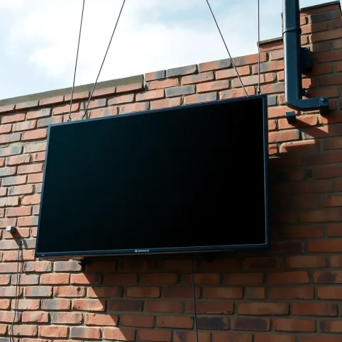 Jak powiesić telewizor na ścianie bez uchwytu