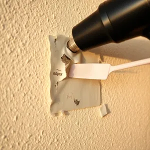 Jak usunąć stare naklejki ze ściany