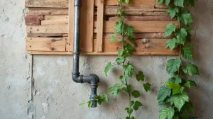 Jak zamaskować rury na ścianie