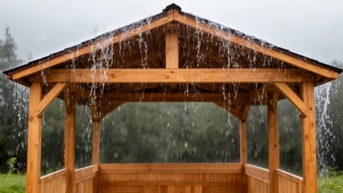 Jak zrobić dach dwuspadowy na altanie