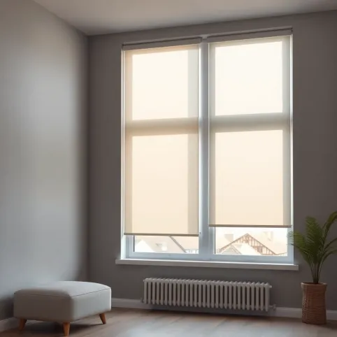 Jaki kolor rolet pasuje do szarych ścian