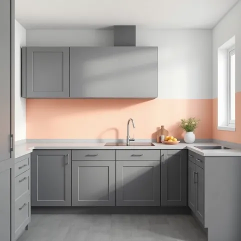 Jaki kolor ścian do szarej kuchni