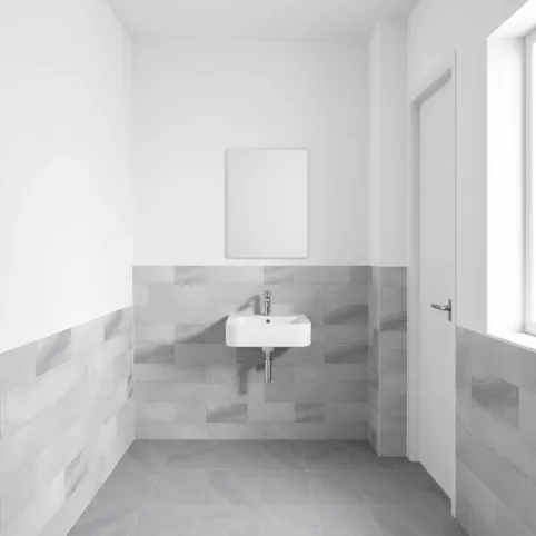 Jaki kolor ścian pasuje do szarych płytek