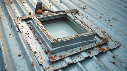 Montaż okna dachowego w blachodachówce