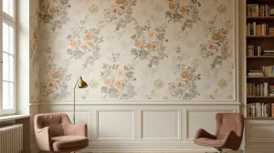 Tapeta do połowy ściany